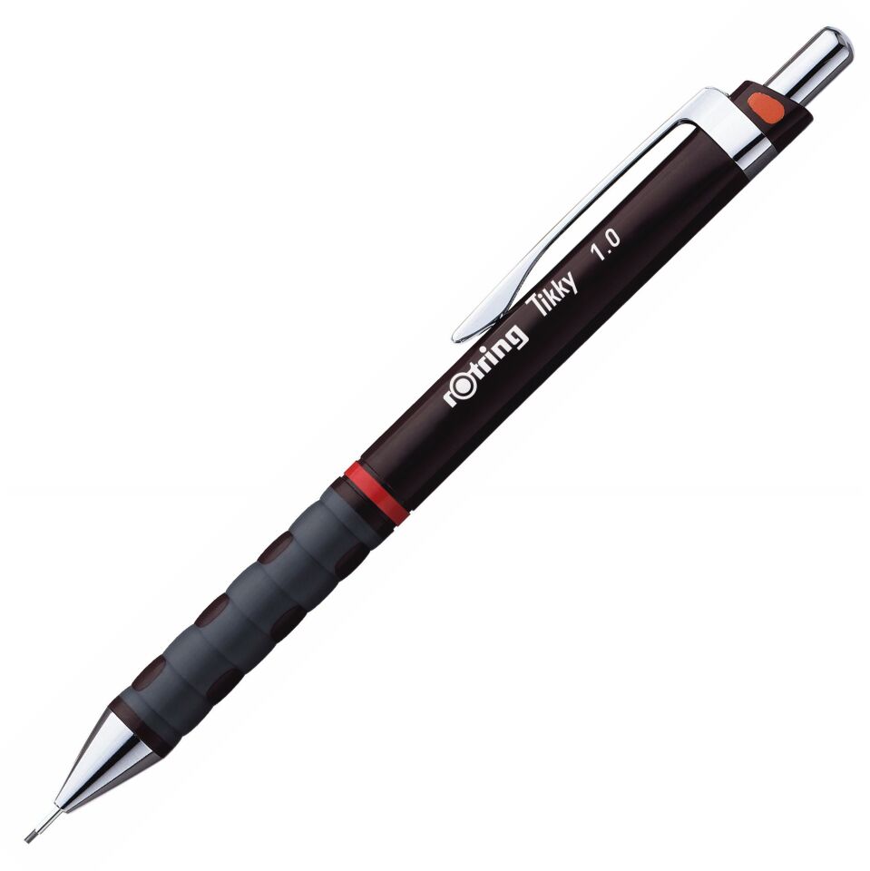 Rotring Tıkky Mekanik Kurşun Kalem Bordo 0.9 Mm