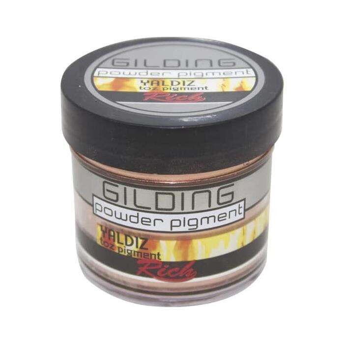 Rich Gilding Powder Pigmend 060 Cc Bakır