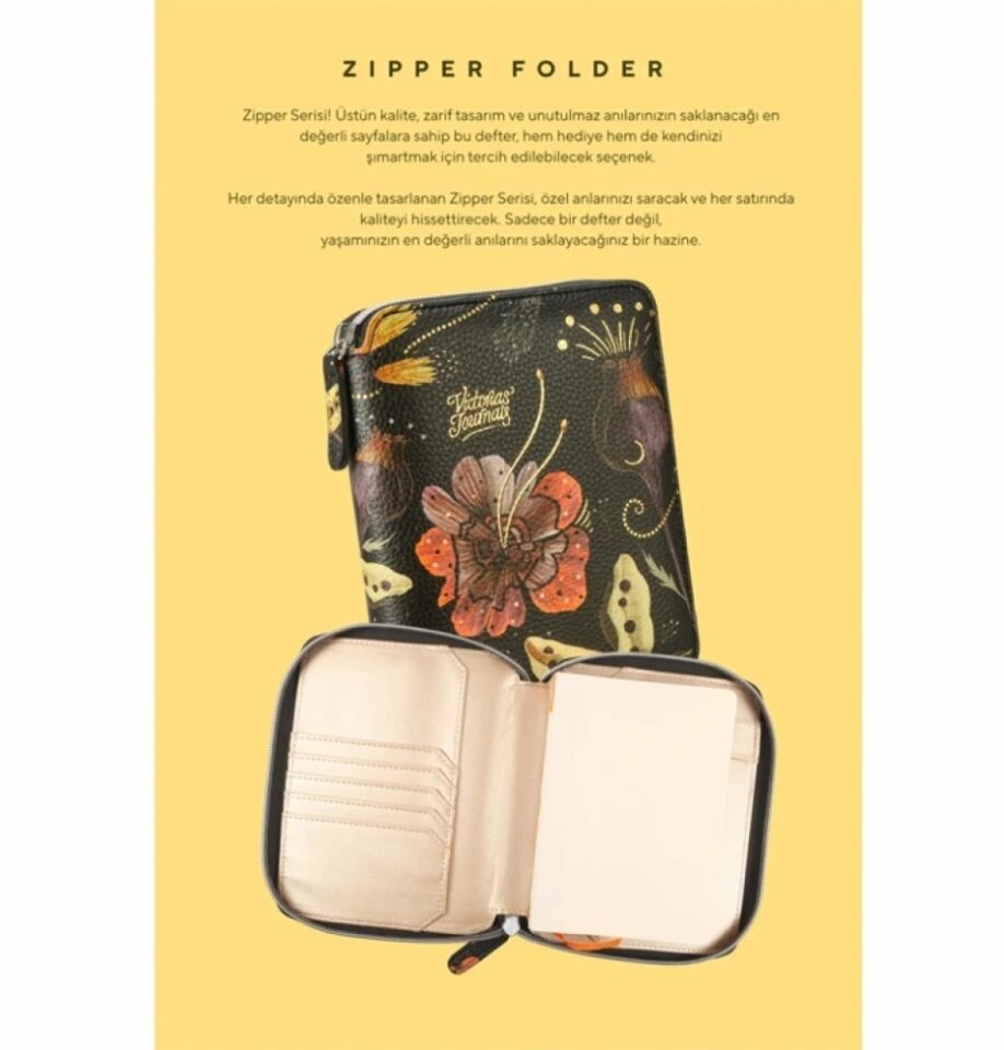 Bruno Viktorias Journals Smyth Flaxy Esnek Kapak Defter 10,5x14,8 Cm 80 Yaprak Çizgili