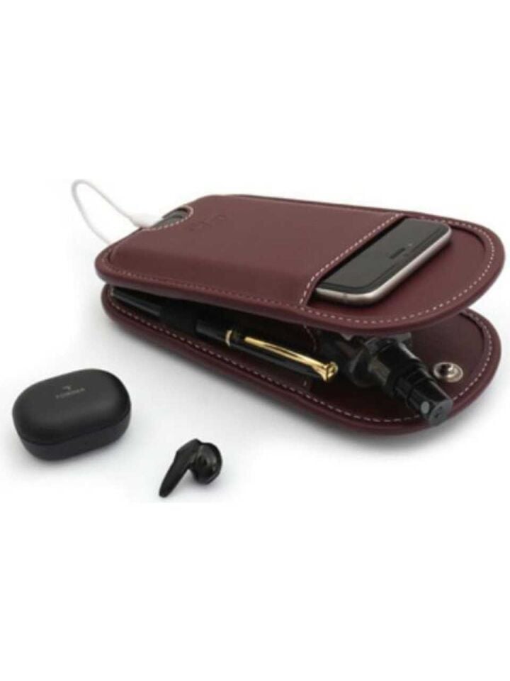 2K Unisex Çok Amaçlı Mini Çanta Bordo