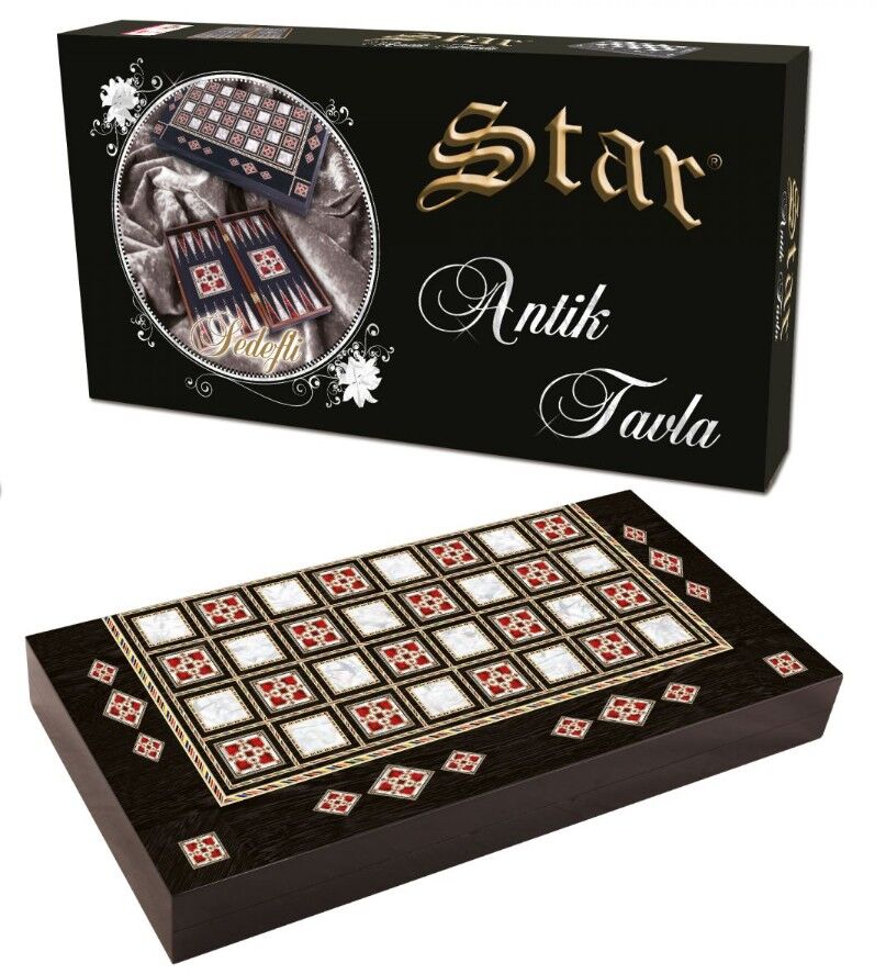Star Polyester Antik Tavla Sedefli