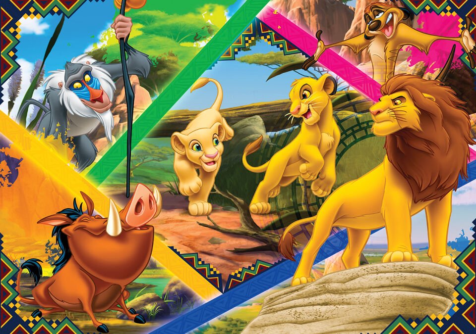 Ks Games 200 Parça Puzzle Lion King