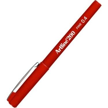 Artline 200N Fine Keçe Uçlu Yazı Kalemi Uç:0,4 Mm