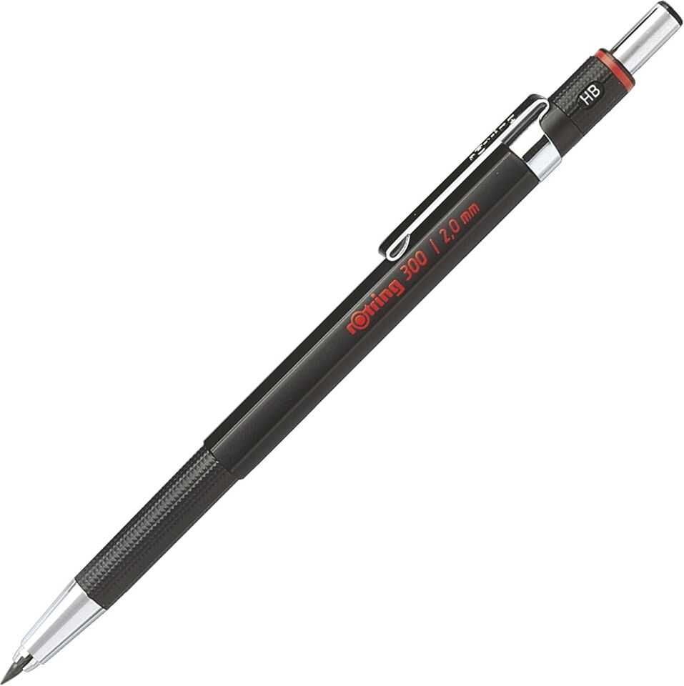 Rotring 300 Mekanik Kurşun Kalem Siyah 2.0 Mm