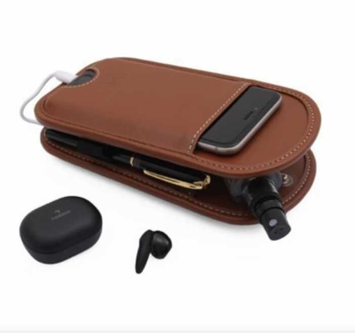 2K Unisex Çok Amaçlı Mini Çanta Taba