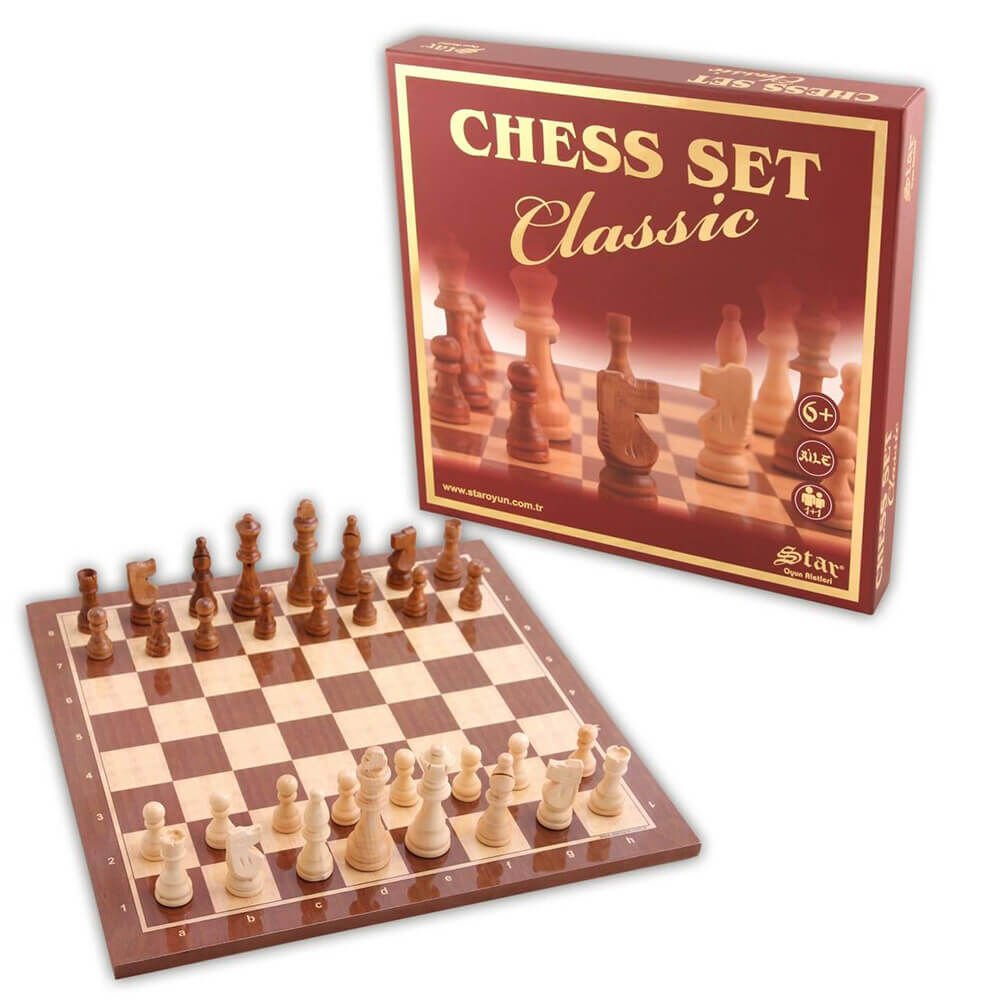 Star Chess Set Classıc Küçük