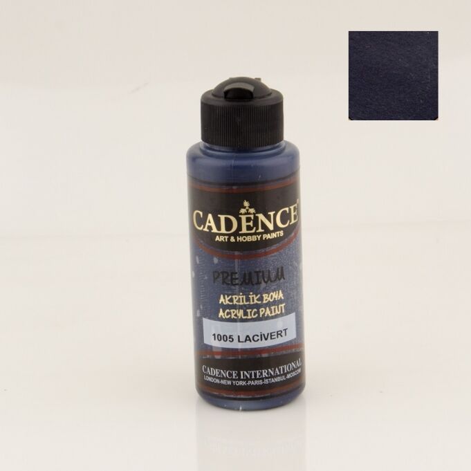 Cadence Premium Akrilik Boya 1005 Lacivert 120 Ml