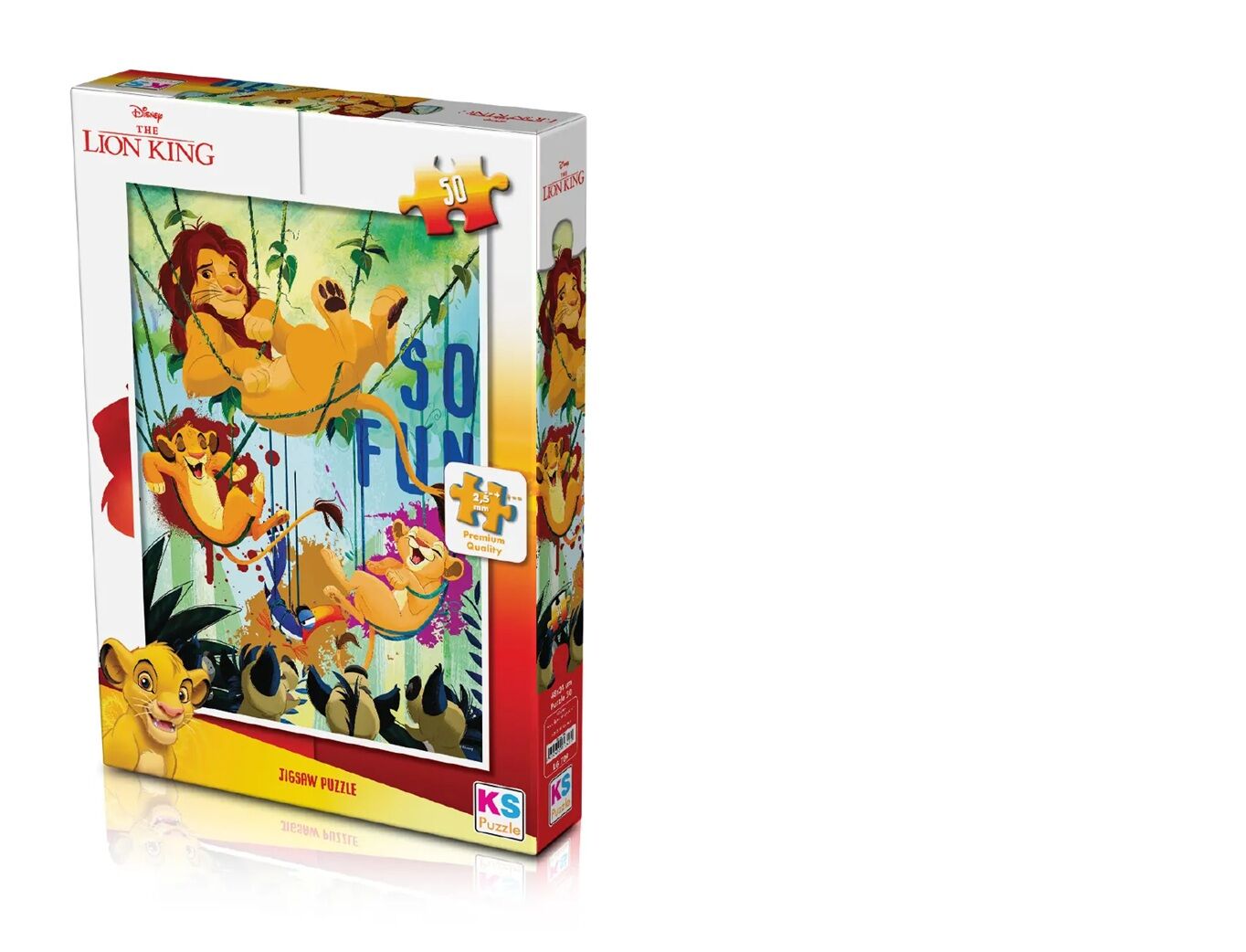 Ks Games 50 Parça Lıon King