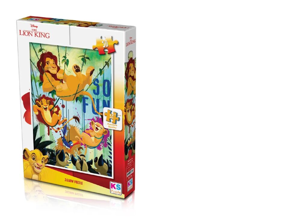 Ks Games 50 Parça Lıon King