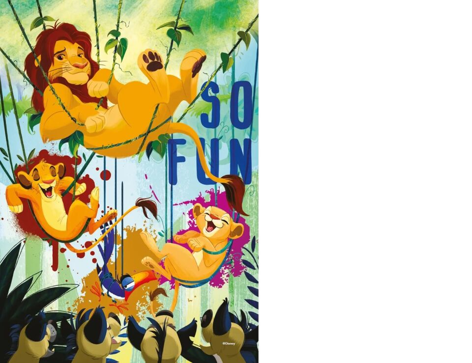 Ks Games 50 Parça Lıon King