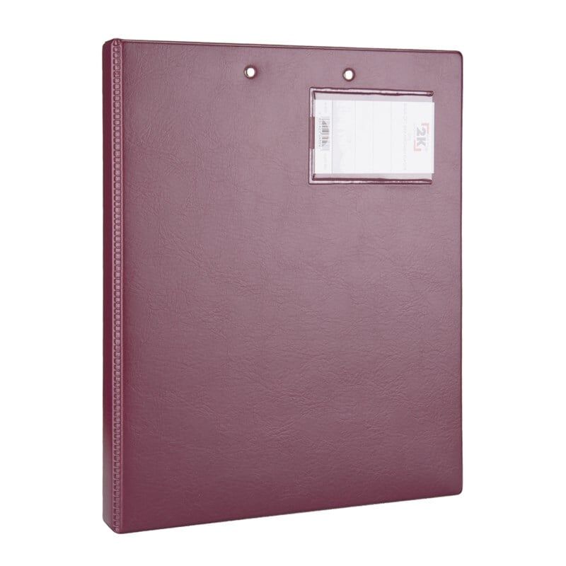 2K Evrak Sunum Klasörü Sekreterlik A4 Biala 150 Yaprak 295 Bordo 26x32 Cm