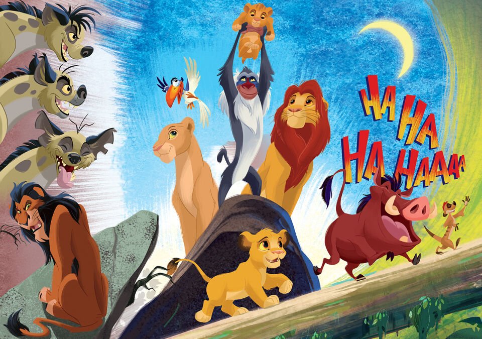 Ks Games 100 Parça Puzzle Lion King