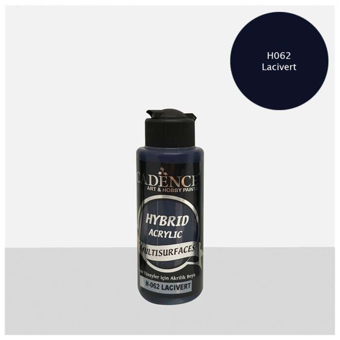 Cadence Hybrid Akrilik Multisurfaces H-062 Lacivert 120 Ml