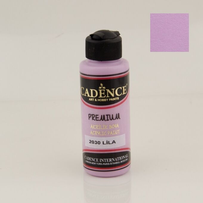 Cadence Premium Akrilik Boya 2030 Lila 120 Ml