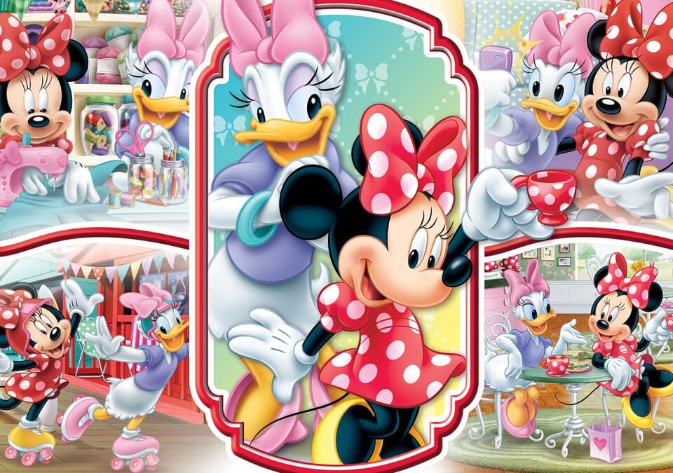 Ks Games 100 Parça Puzzle Minnie Mouse