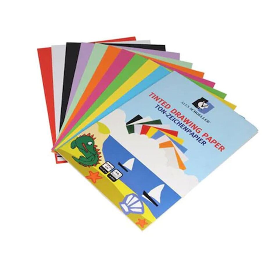 Alex Fon Kartonu 25x35 Cm 10 Lu Dosyalı Alx-006