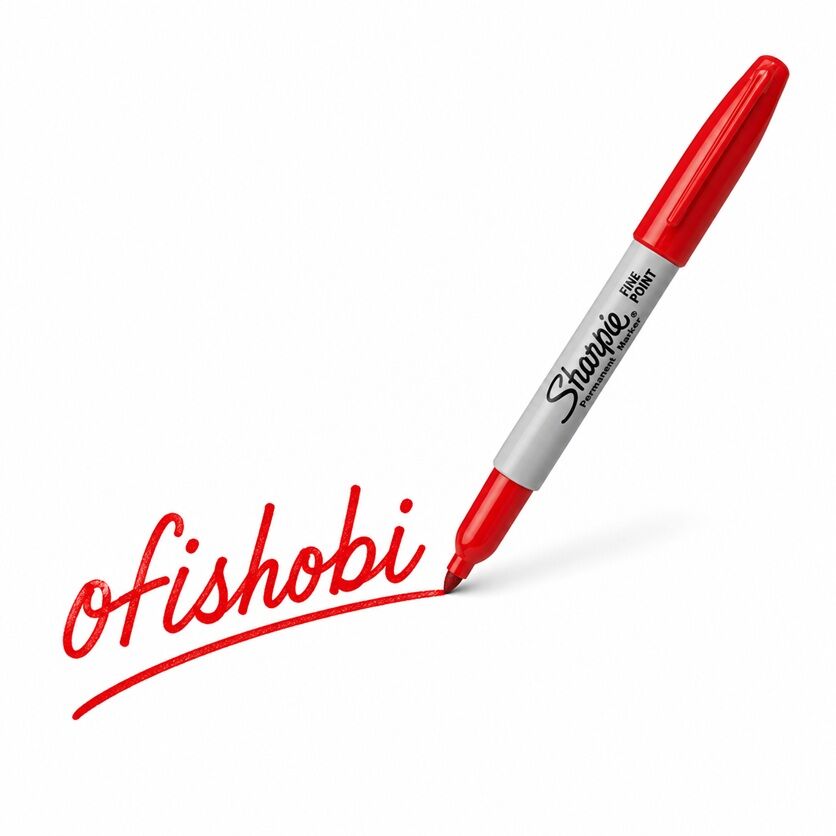 Sharpie Fine Permanent Markör Yuvarlak Uç - Optik Turuncu