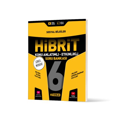 Hız 6 Sosyal Bilgiler Soru Bankası Hibrit