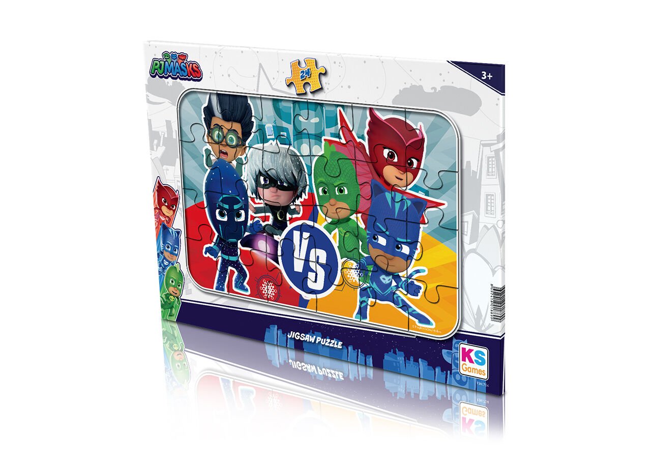 Ks Games 24 Parça Frame Puzzle Pj Masks