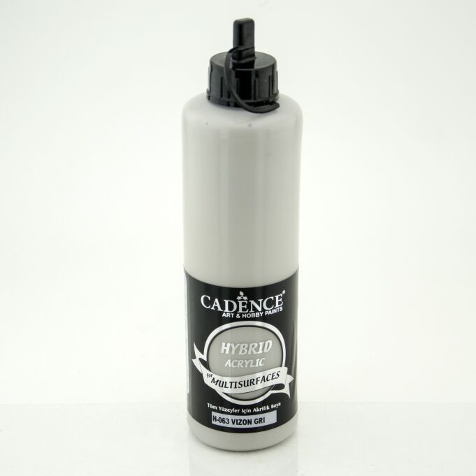 Cadence Hybrid Akrilik Multisurfaces H-063 Vizon Gri 500 Ml