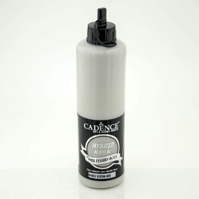Cadence Hybrid Akrilik Multisurfaces H-063 Vizon Gri 500 Ml