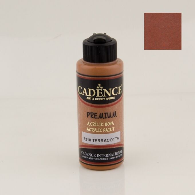 Cadence Premium Akrilik Boya 3210 Terracotta 120 Ml
