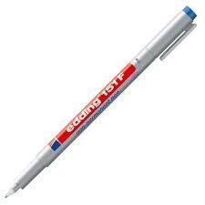 Edding 151F Asetat Kalemi Mavi