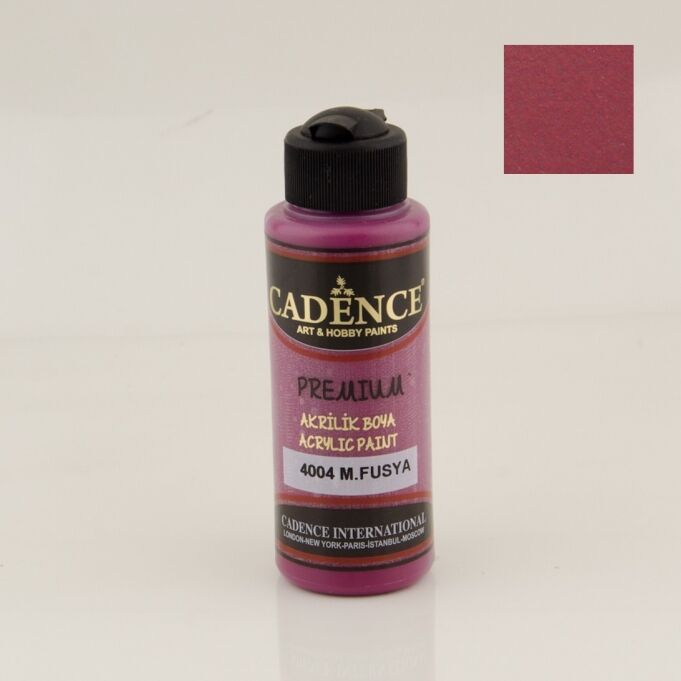 Cadence Premium Akrilik Boya 4004 M. Fuşya 120 Ml