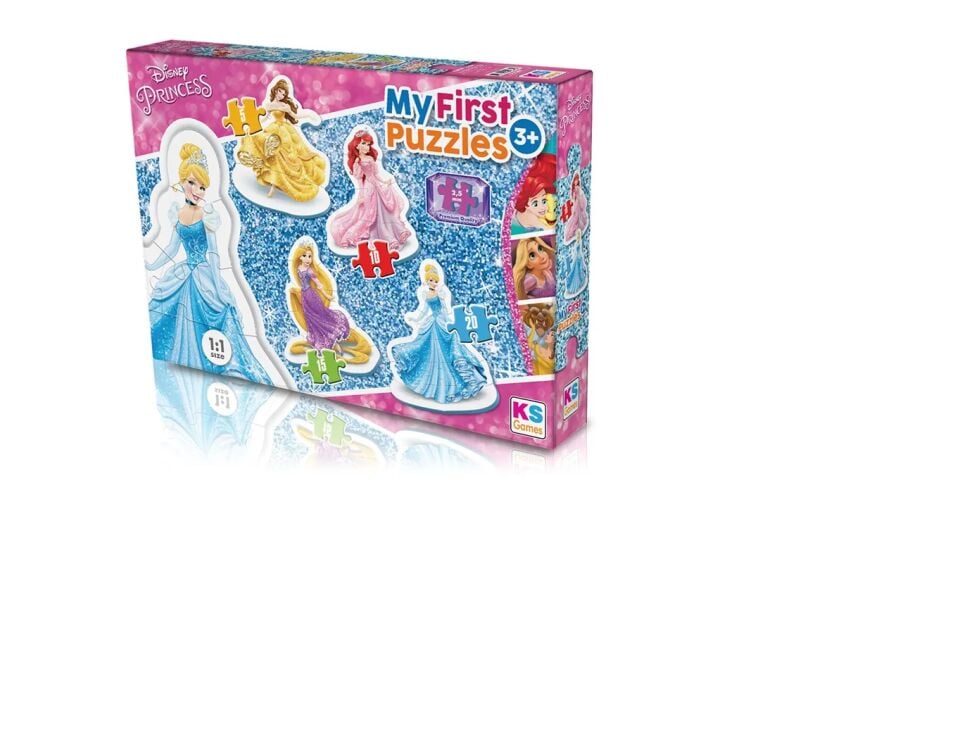 Ks Games My First Cut Out Puzzles 4in1 Princess