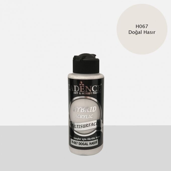 Cadence Hybrid Akrilik Multisurfaces H-067 Doğal Hasır 120 Ml