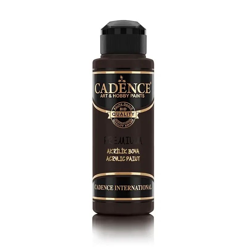 Cadence Premium Akrilik Boya 4012 Burntumber 120 Ml