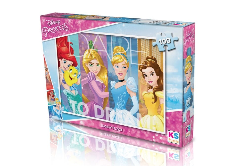 Ks Games 100 Parça Puzzle Princess