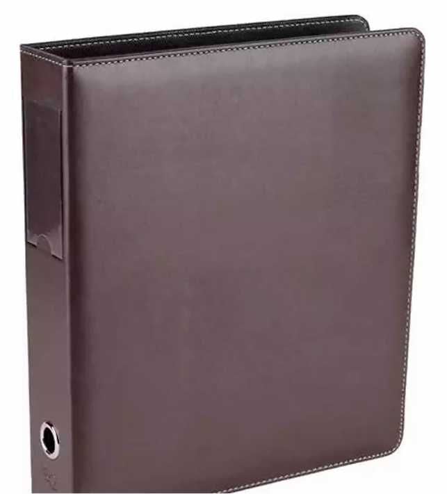 2K Evrak Sunum Klasörü 5 Cm 2 Halkalı A4 306K Kahverengi 350 Yaprak 28x32 Cm