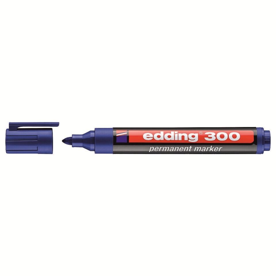 Edding 300 Mavi Permanent Kalemi