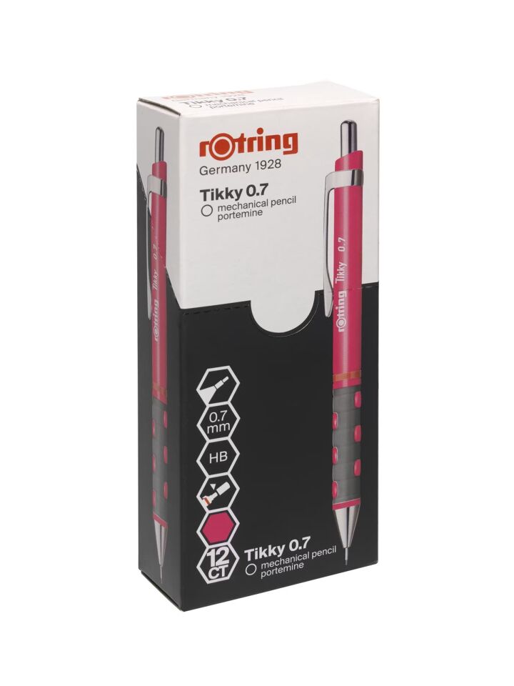 Rotring Tıkky Mekanik Kurşun Kalem Neon Pembe 0.7 Mm