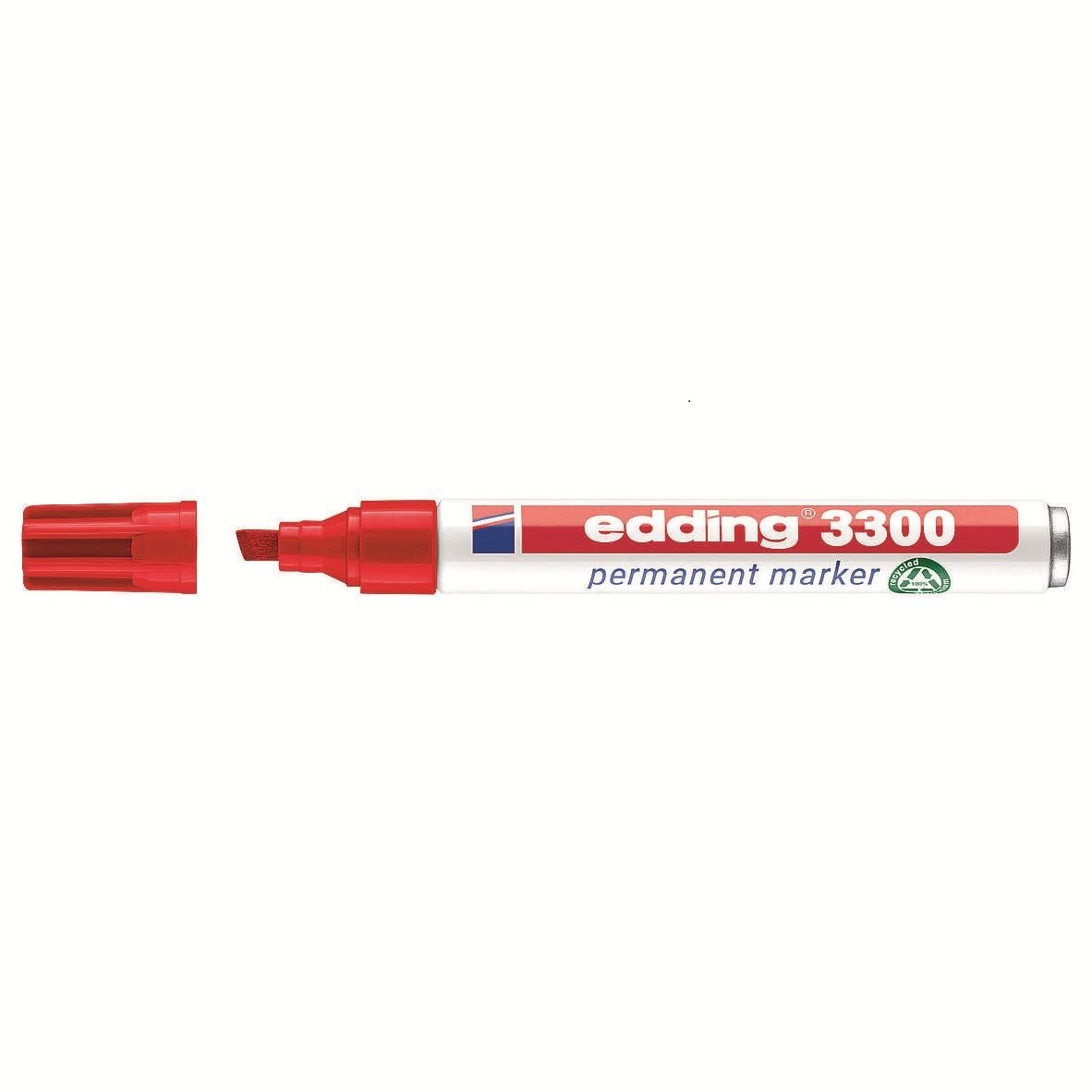 Edding 3300 Permanent Markör Kırmızı