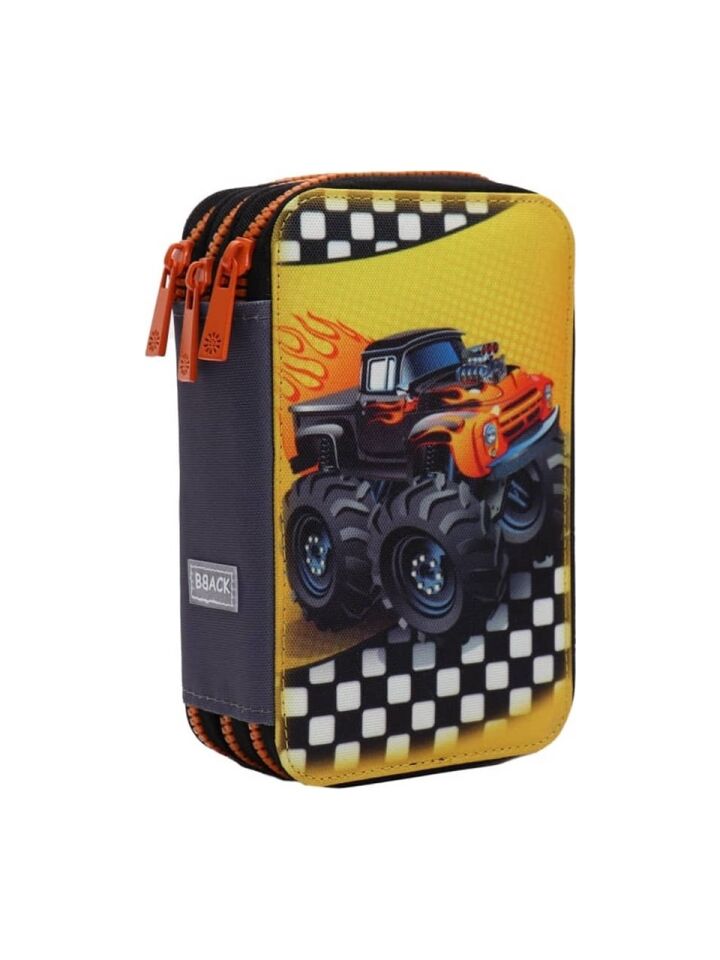 B Back 3 Katlı Kalemlik Jeep