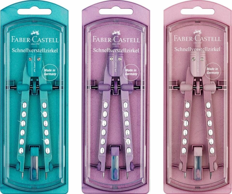 Faber-Castell Parlak Renkler Pergel