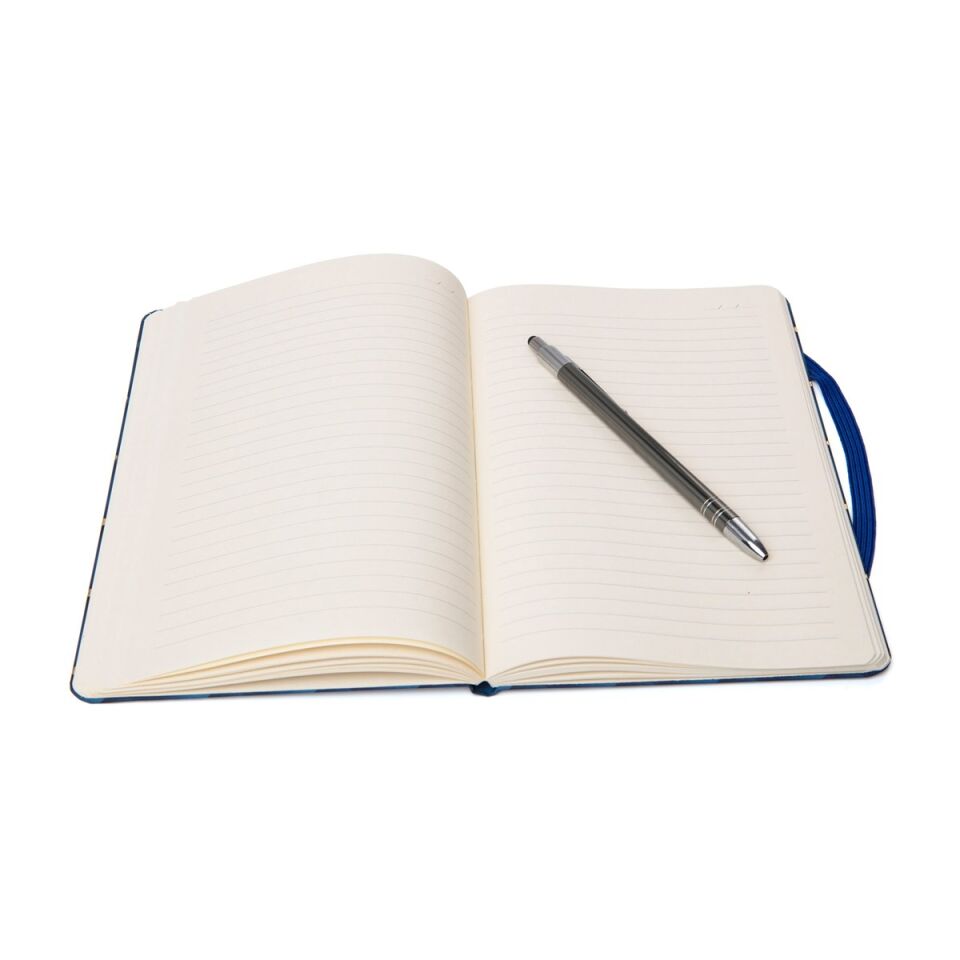 Keskin 13x21 80 Yaprak Çizgili Pronot-Foil Perle Lastikli Defteri