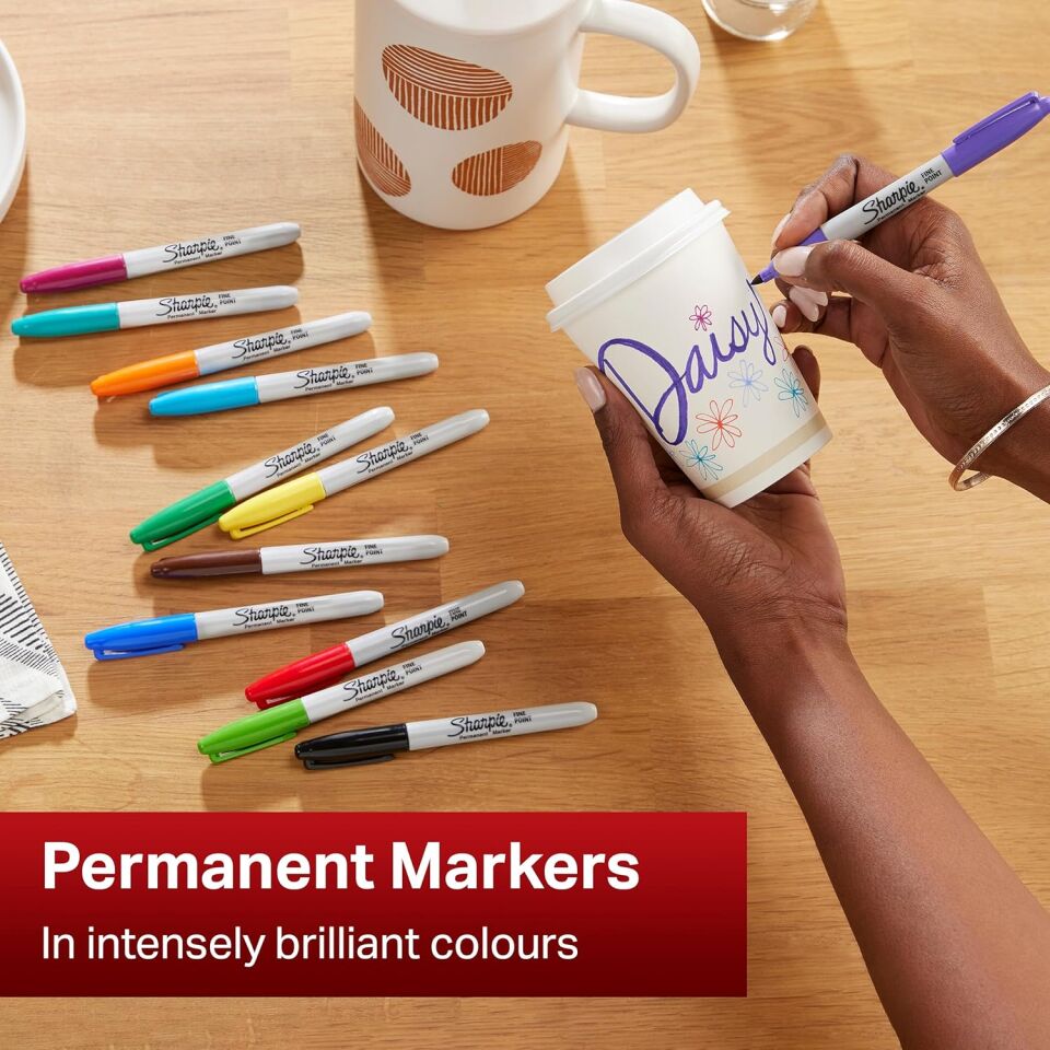 Sharpie Fine Permanent Markör 30 Lu Karışık Kutu - Kertenkele