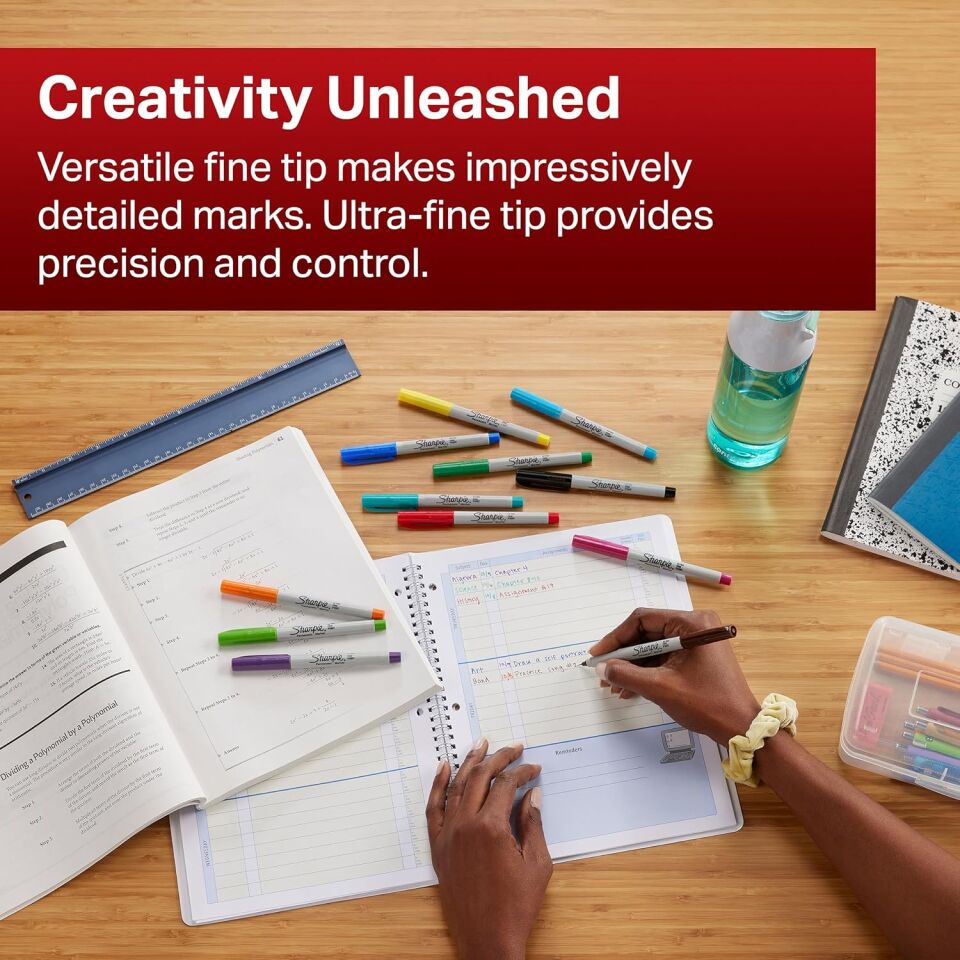 Sharpie Fine Permanent Markör 30 Lu Karışık Kutu - Kertenkele