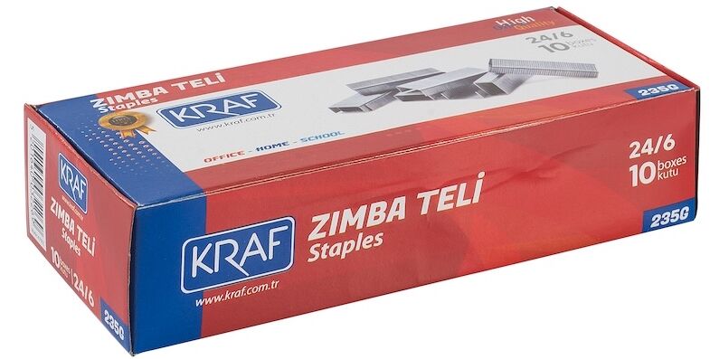 Kraf Zımba Teli 24/6 1000 Li 235G