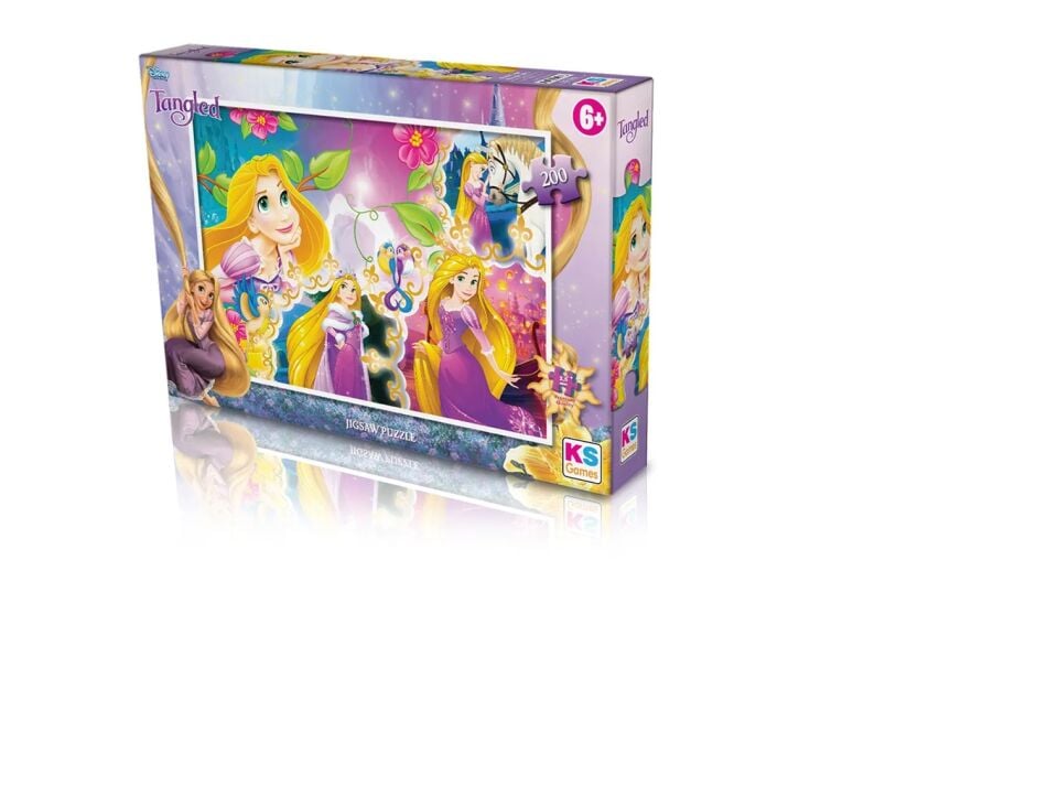 Ks Games 200 Parça Puzzle Tangled