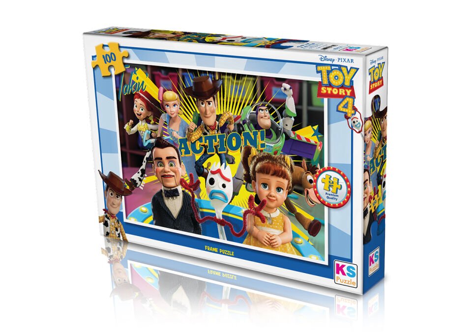 Ks Games 100 Parça Puzzle Toy Story