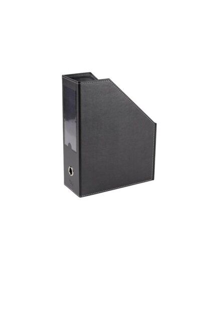 2K Magazinlik Suni Deri Masa Üstü A4 9 Cm Geniş 384-1 Siyah 23x30 Cm