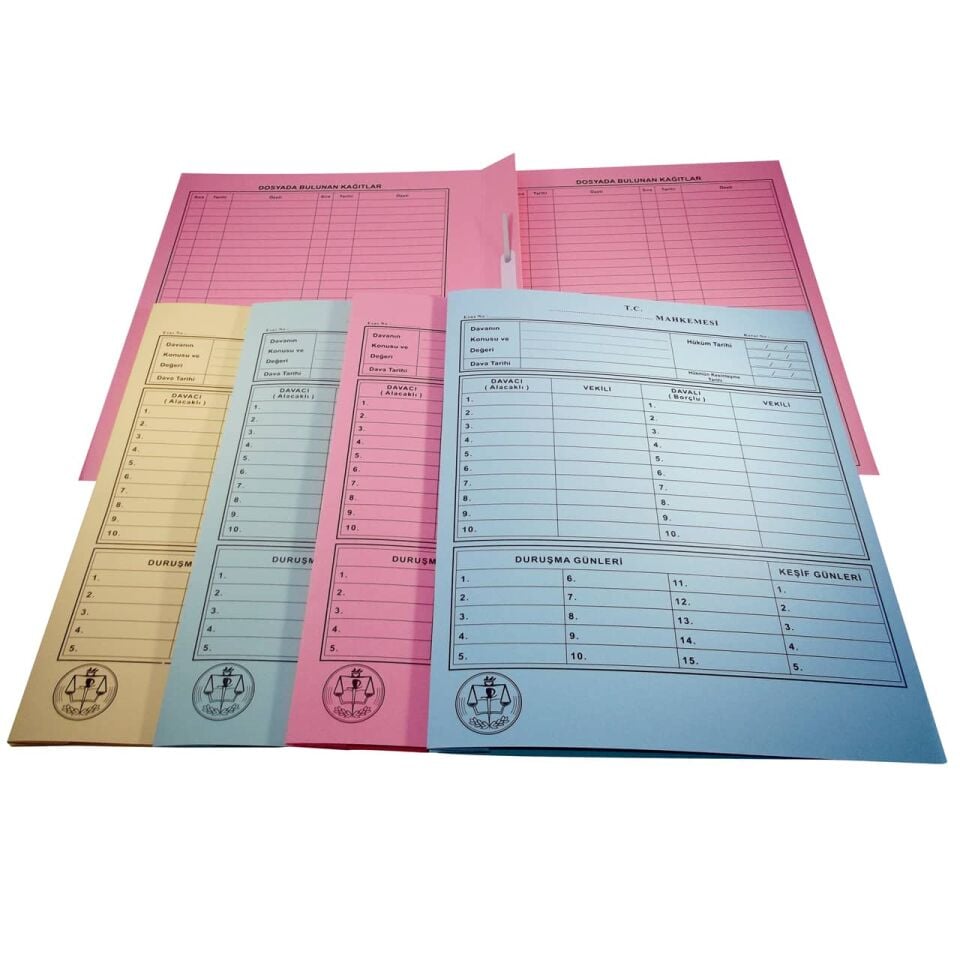 Özkan Baro Dosyası 1. Kalite Pembe 50 Li Paket