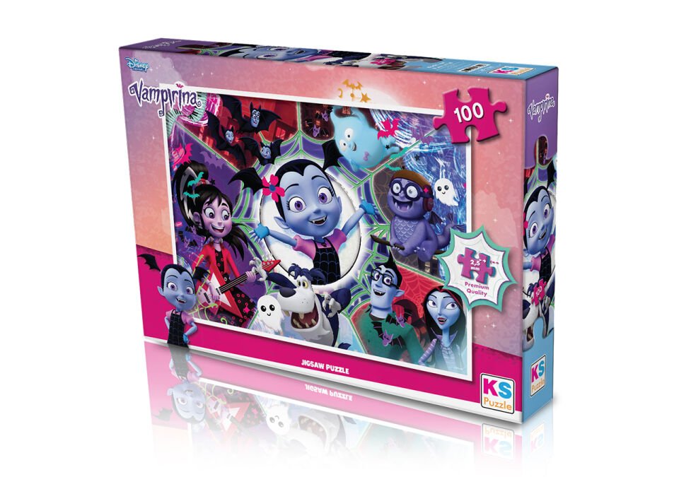 Ks Games 100 Parça Puzzle Vampirina