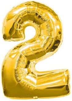 Balon 40'' Rakam Folyo 2 Altin