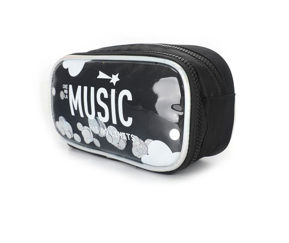 Chimola Music Black Kalem Çantası Chm-Kc0066-2