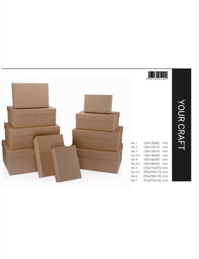 Gıpta Your Craft Dikdörtgen Kutu No 03